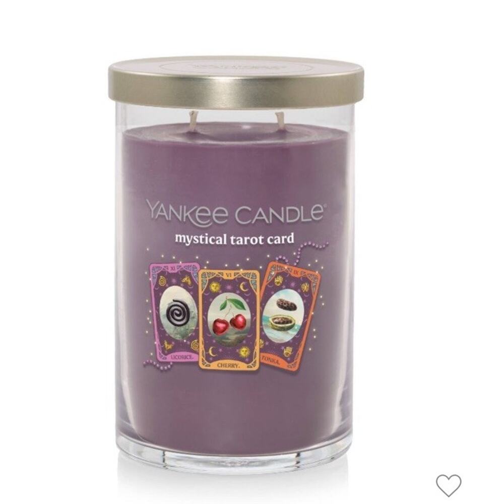 New Yankee Candle Mystical Tarot Card Large Jar Candle 2 Wick